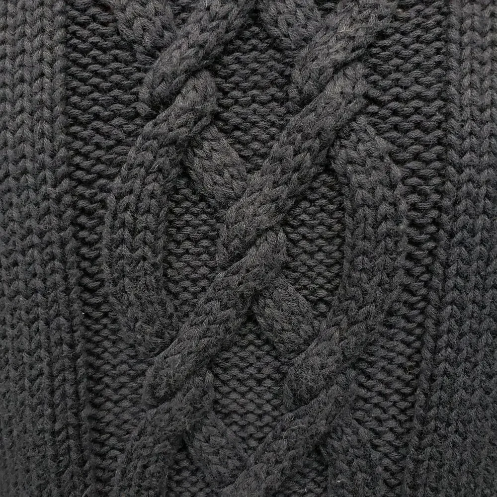 Banana Republic Fisherman Cable knit Sweater Navy Cotton Crew neck Y2K Large